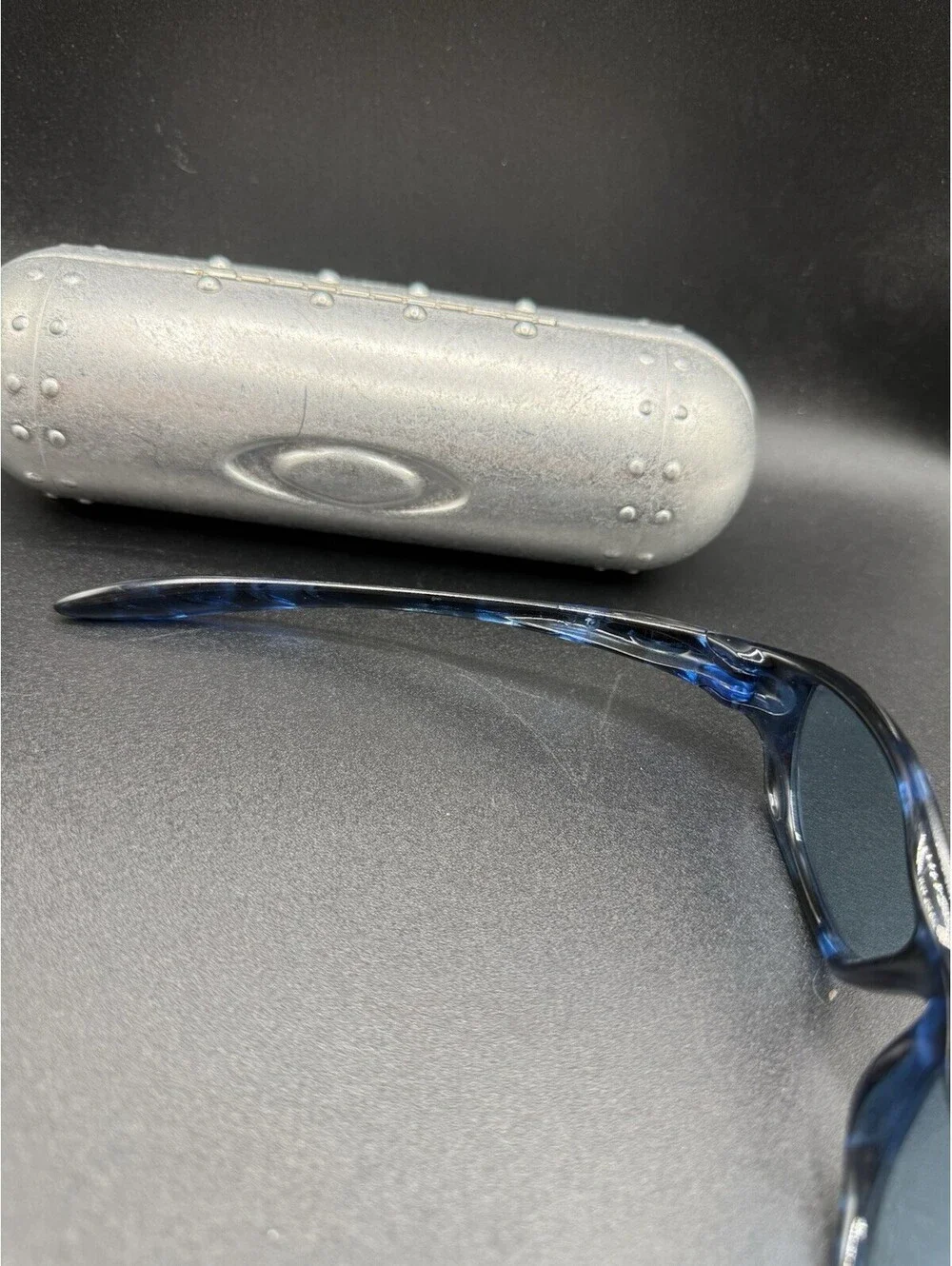 Oakley Fate Blue Tortoise w/Blue-Black Lenses 03-759